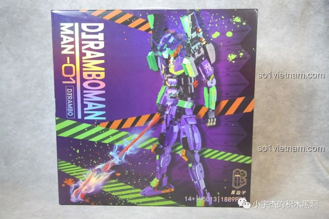 Review K盒子 V5013: Siêu phẩm Robot EVA 1889 chi tiết