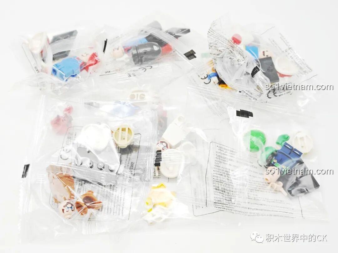 Review KDL815 Bộ 8 Minifigures Mario: Phản diện còn "chất" hơn!