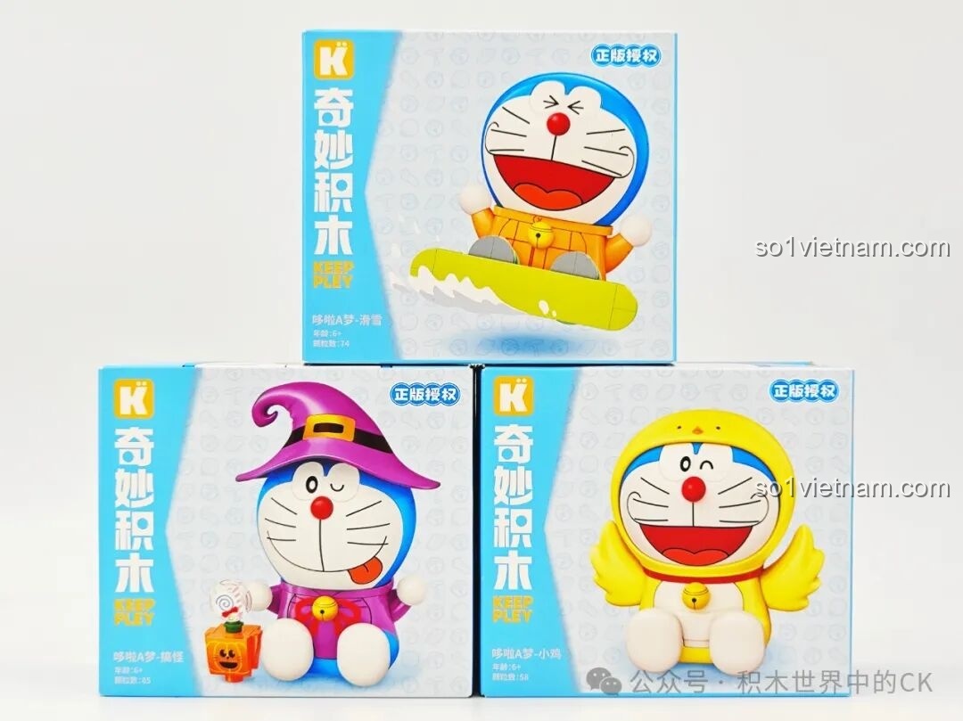 Review Bộ Lắp Ráp Doraemon Keeppley: Dễ Thương, Lắp Ráp Mê Ly!
