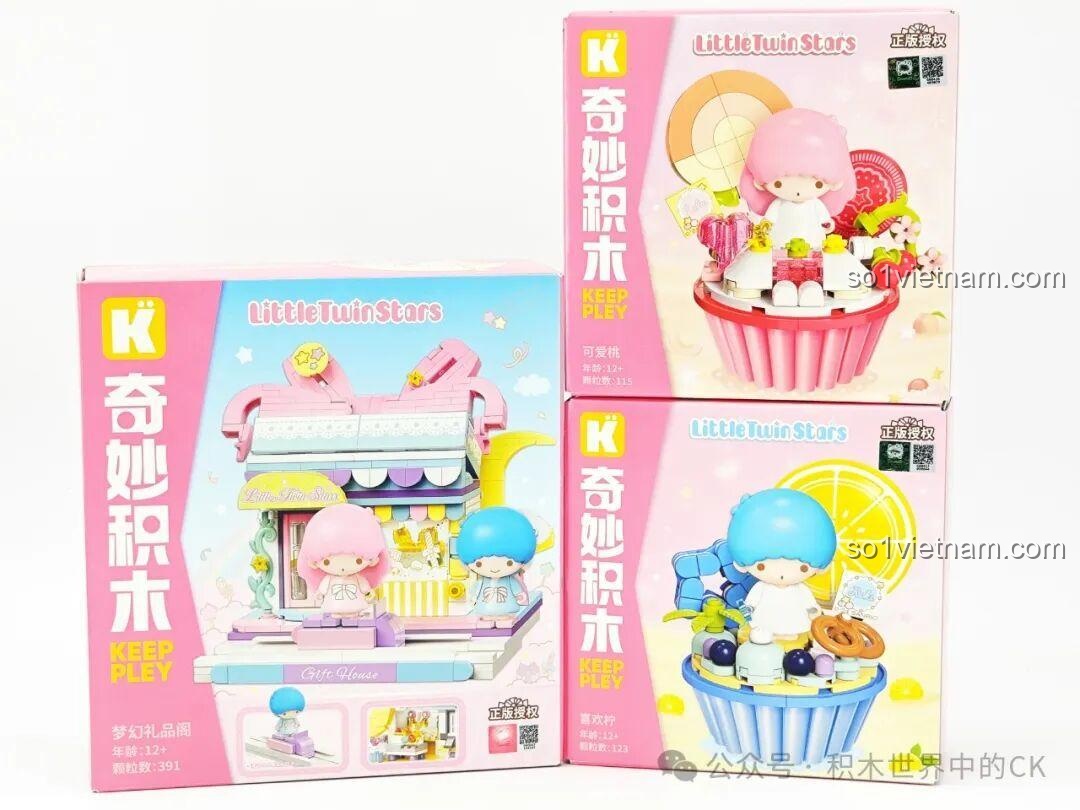 Review Keeppley Little Twin Stars K20851: Ngôi nhà quà tặng xinh xắn