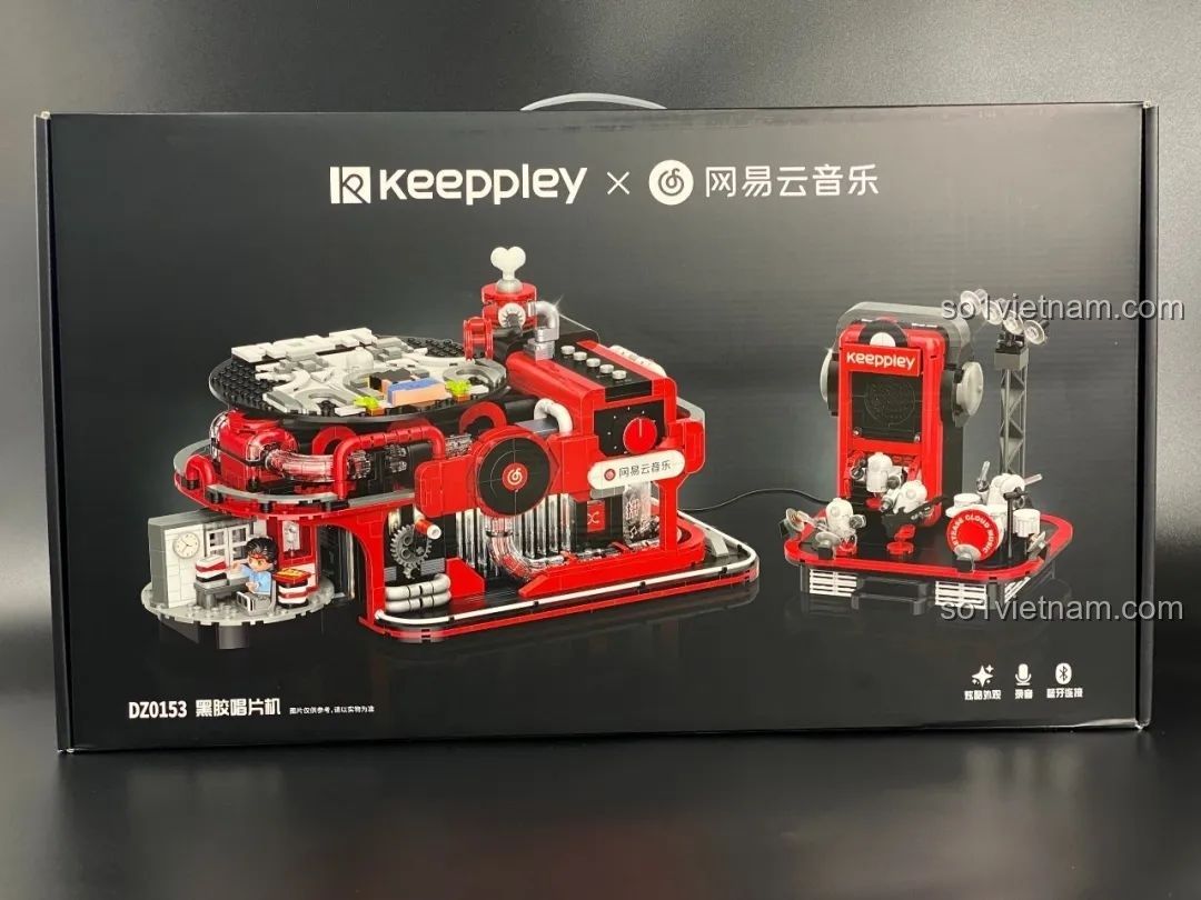 Review Keeppley x NetEase Music Vinyl Record Player: Lắp ráp và trải nghiệm âm nhạc