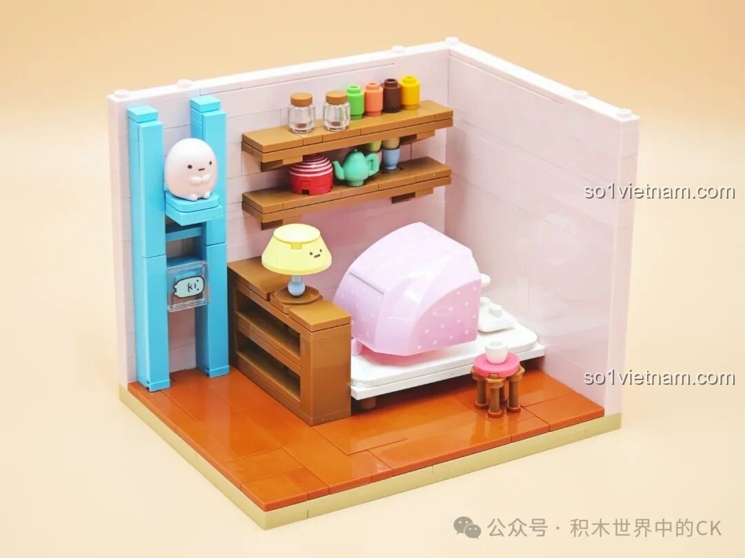 Review Keeppley K21207-K21211: Thế Giới Góc Nhà Yên Tĩnh Của Mèo