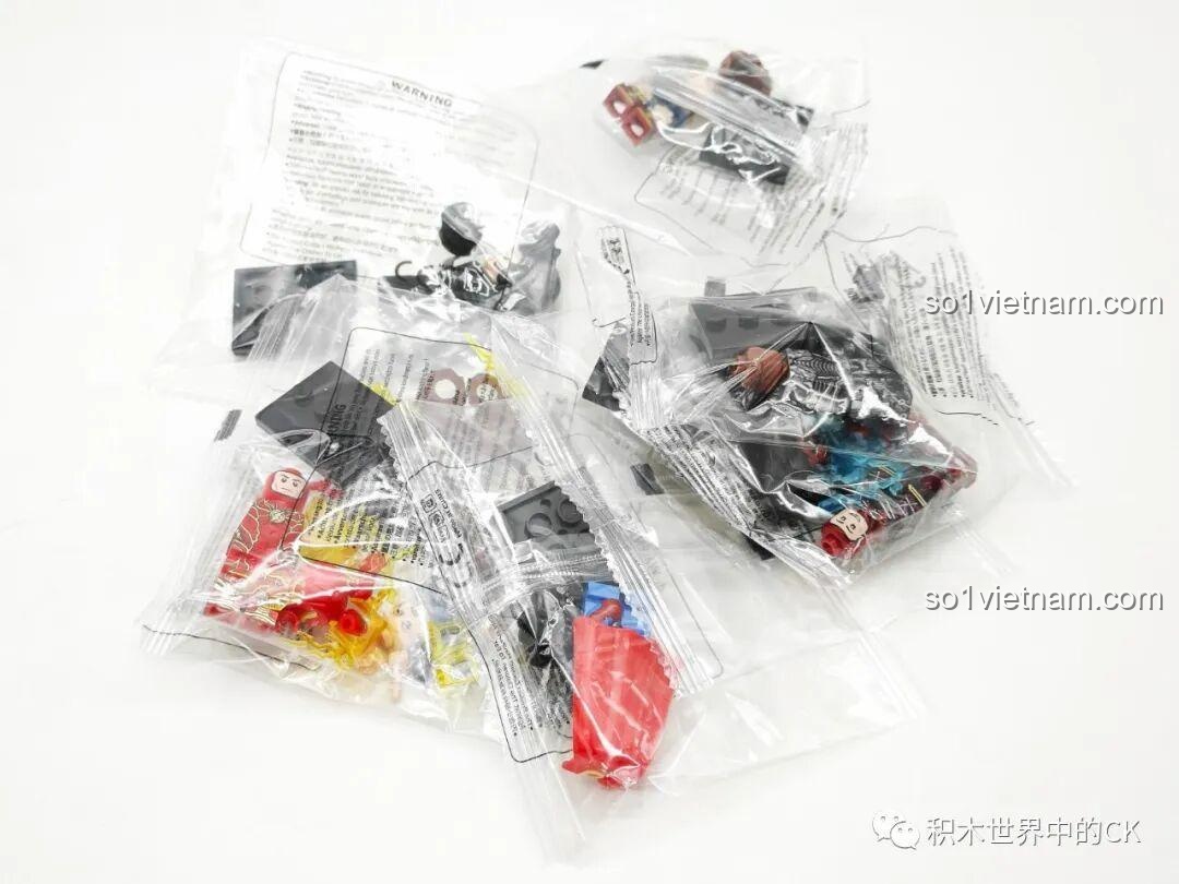 Review Bộ 8 Minifigure Siêu Anh Hùng KORUIT KT1071: Đồ chơi DC xịn xò cho bé!