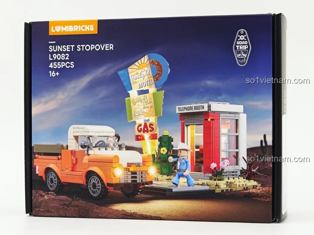 Review Lumibricks L9082 Trạm Dừng Chân Hoàng Hôn: Miền Tây thu nhỏ!
