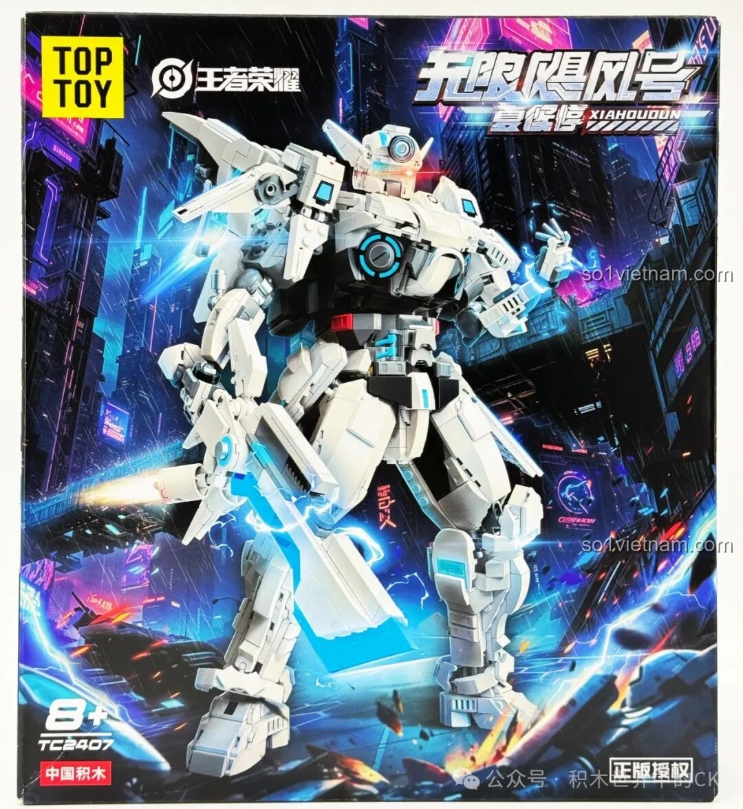 Review Mech Hạ Hầu Đôn Vô Cực Cuồng Phong: Lắp ráp cực đã!