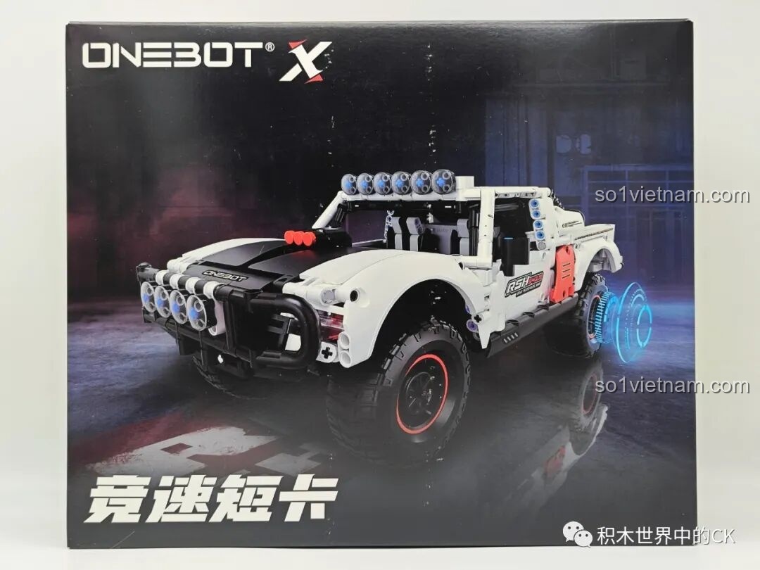 Review ONEBOT OBCPRC01AIQI: Xe Tải Đua Địa Hình Cực Chất, Lắp Mê Luôn!