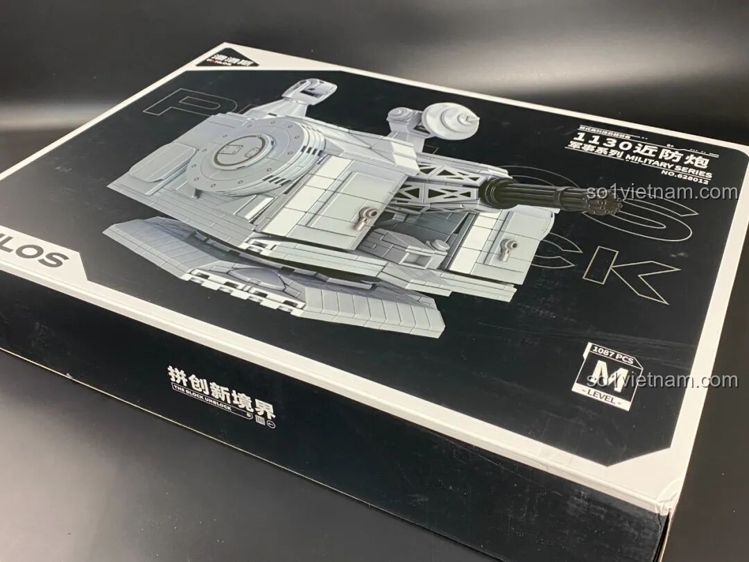 Review PanlosBrick 628012 Pháo 1130: Lắp ráp cực đã, điều khiển từ xa!