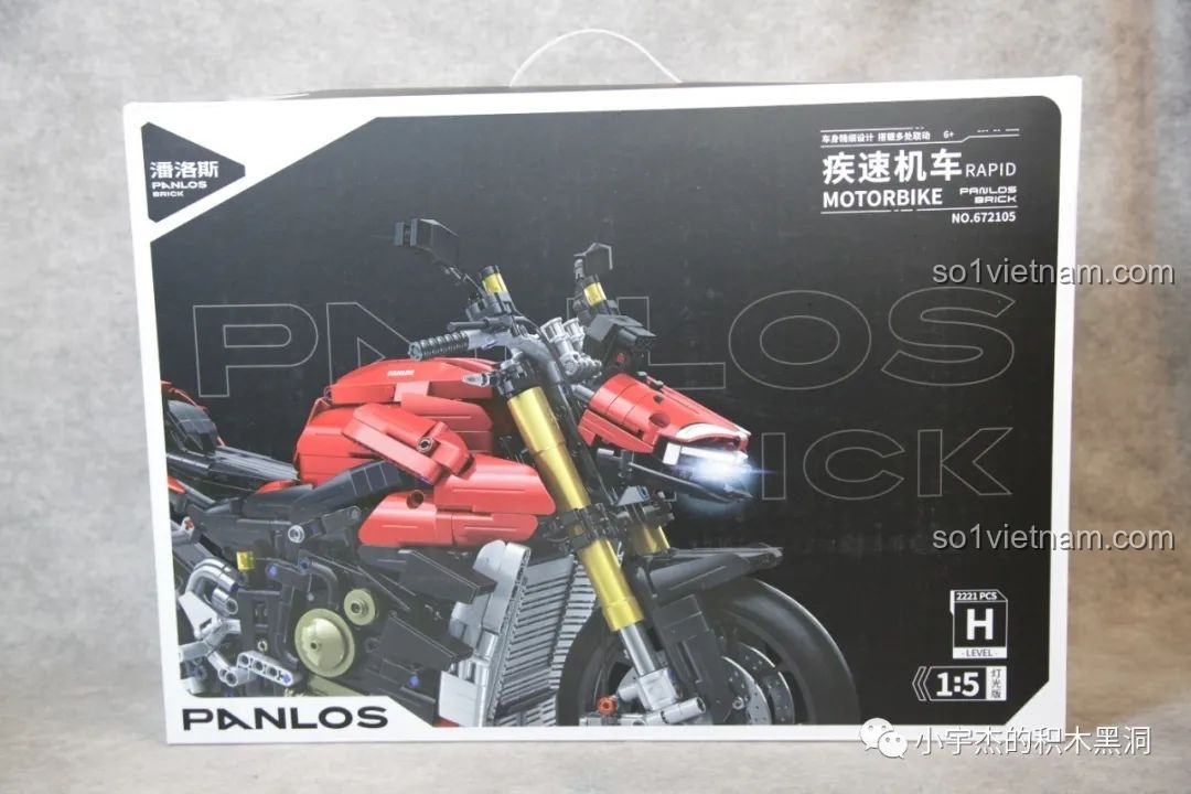 Review PanlosBrick 672105 Ducati V4: Siêu mô tô lắp ráp cực chất!