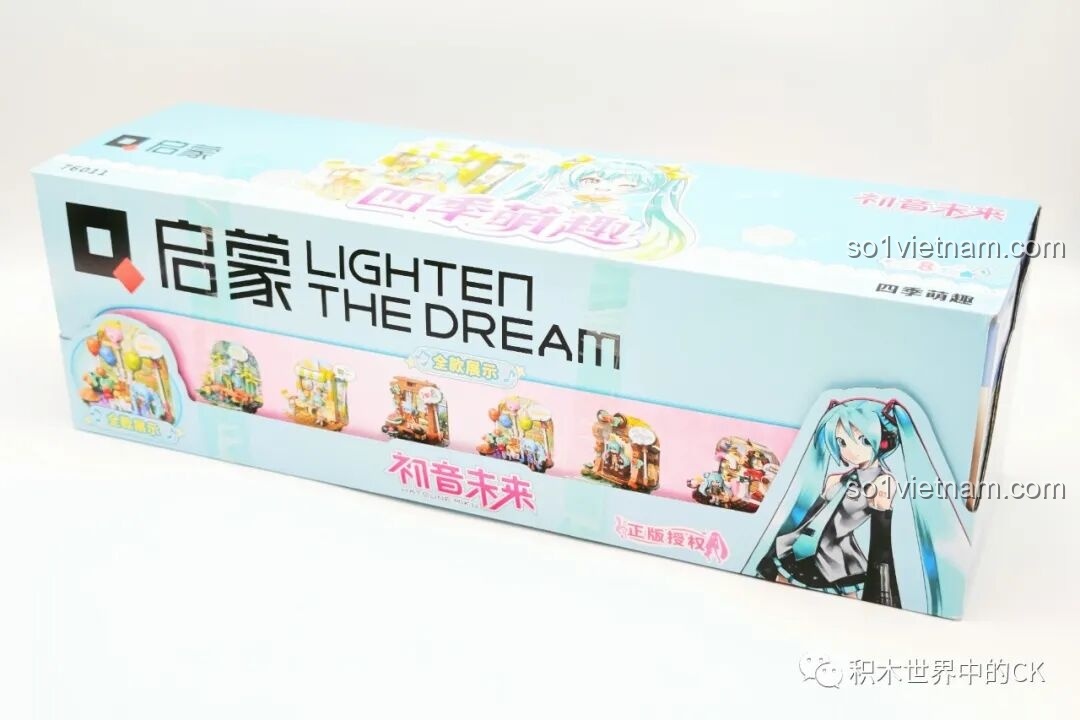 Đánh giá Qman 76011 Hatsune Miku Bốn Mùa: Bộ lắp ráp siêu đáng yêu cho bé gái!