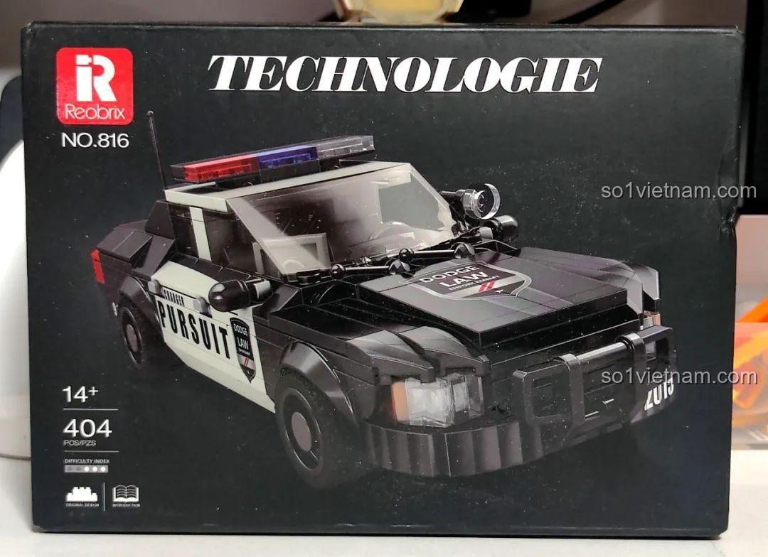 Review Reobrix 816 Dodge Charger Pursuit: Siêu Xe Cảnh Sát Cực Ngầu!