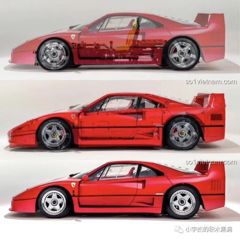 Review CBOX X001 Ferrari F40: Quà cực chất cho bé trai mê tốc độ
