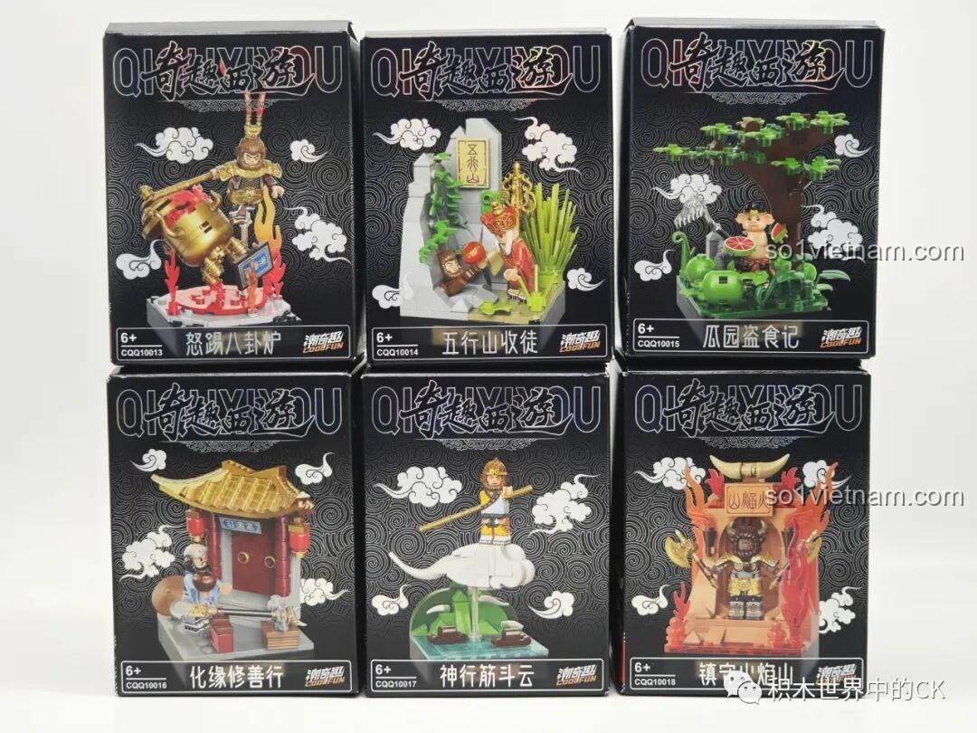 Review Series Lắp Ráp Tây Du Ký Chaoqiqu Cực Xịn Xò!