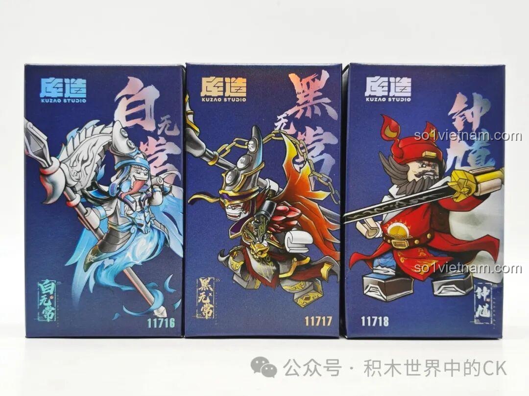 Review Kuzao Bạch Vô Thường, Hắc Vô Thường, Chung Quỳ: Bộ 3 Thần Linh Âm Phủ Cực Chất!