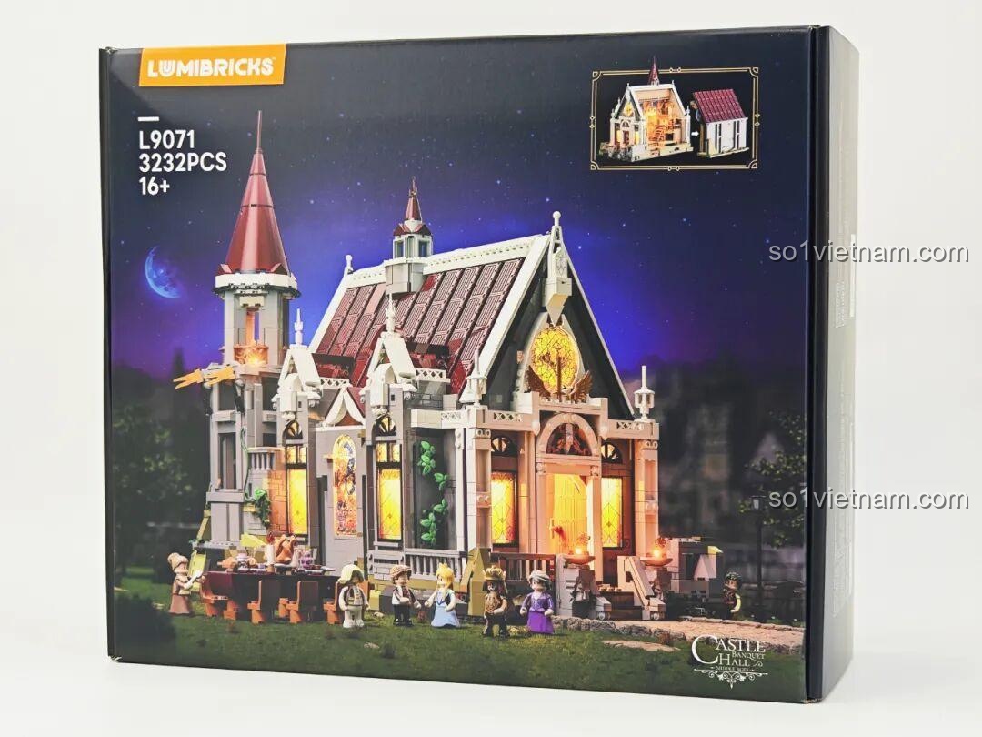 Review Lumibricks L9071 Sảnh Tiệc Hoàng Gia: Lâu Đài Trung Cổ Đèn LED Cực Đỉnh!