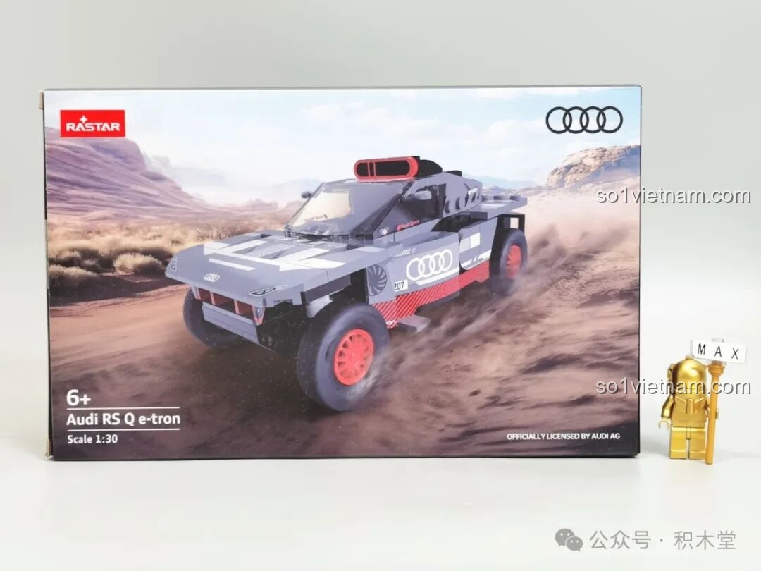 Review RASTAR 10120 Audi RS Q e-tron E2: Đồ Chơi Lắp Ráp Đỉnh Cao Cho Bé Trai 6+