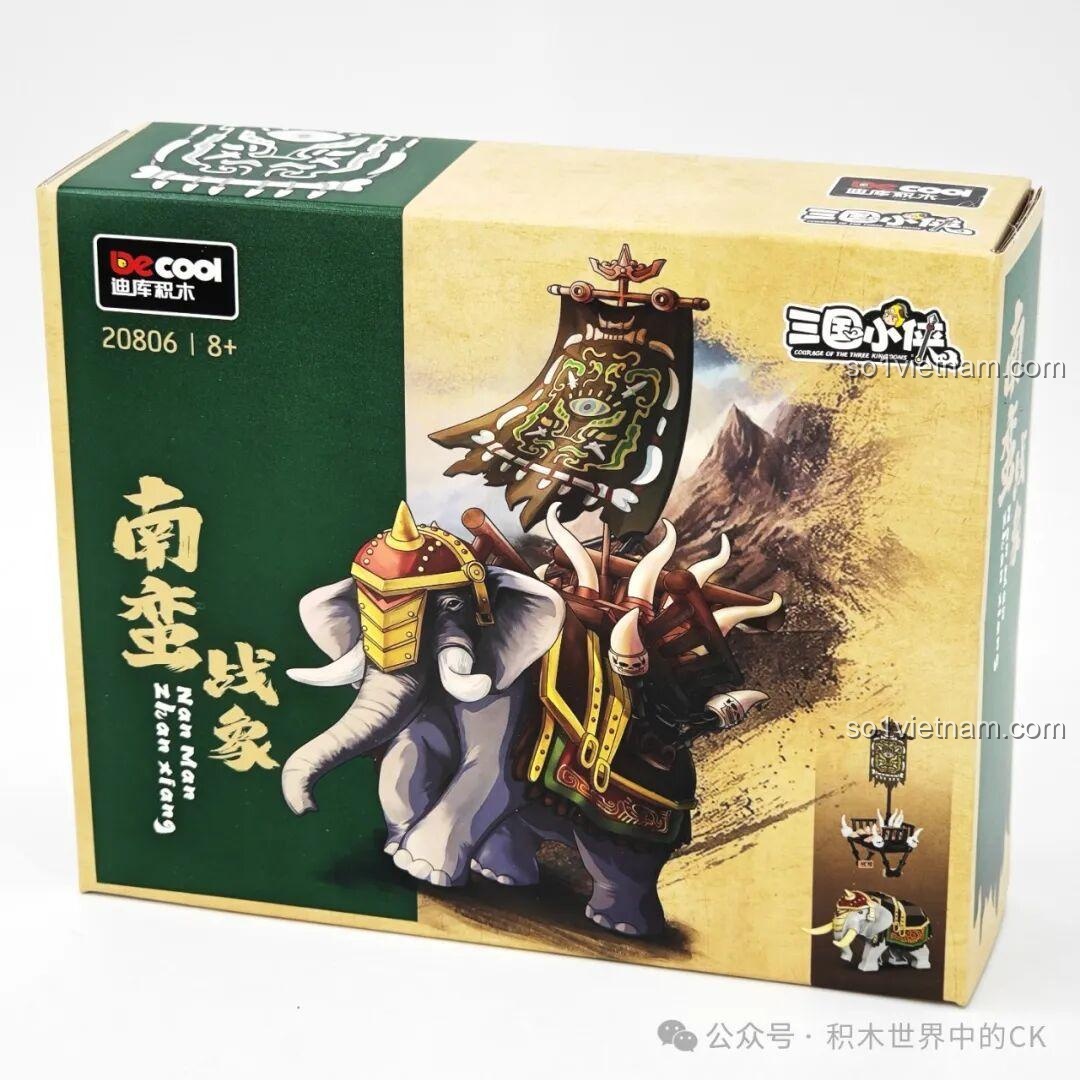 Review Voi Chiến Nam Man Decool 20806: Đồ Chơi Lắp Ráp Độc Đáo