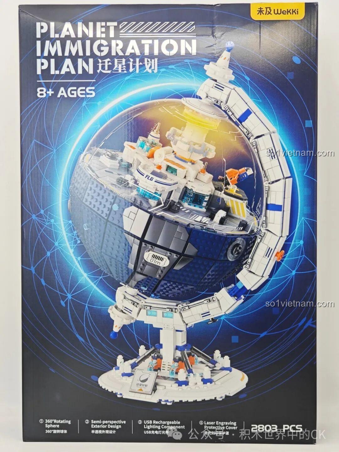 Review Wekki 506502 Kế hoạch Di cư Hành tinh: Lắp mê ly, trưng bày cực chất!