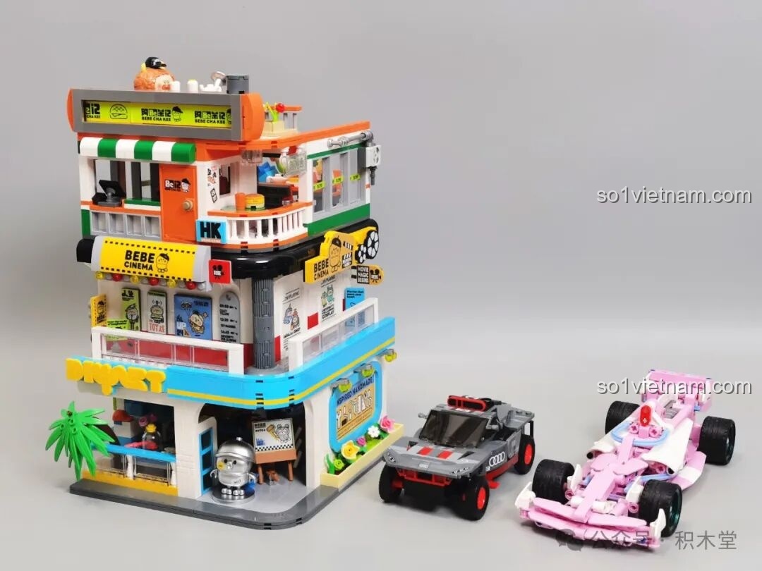 Review Bộ Lắp Ráp TOP TOY BEBE City Corner: Đồ Chơi Siêu Dễ Thương!