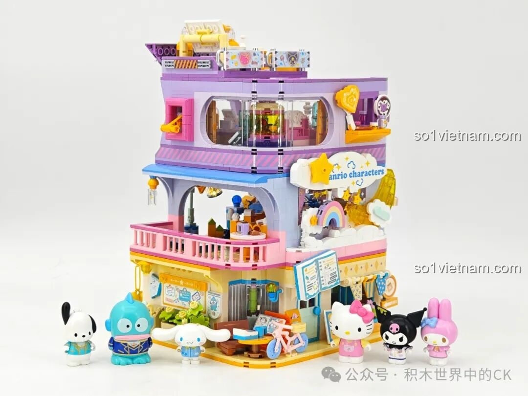Review TOP TOY Sanrio Characters: Mang tuổi thơ đến trường cùng các nhân vật
