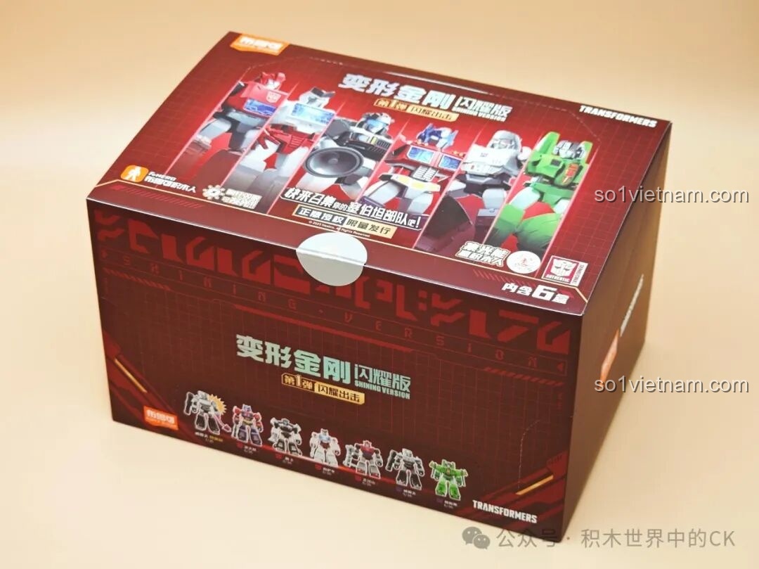 Review Bộ Lắp Ráp Transformers Shining Version - Đồ Chơi Siêu Ngầu