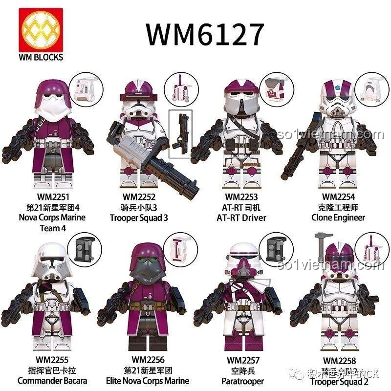 Review WM6127 Quân đoàn Nova Corps thứ 21: Đồ chơi Star Wars xịn cho bé trai 8+