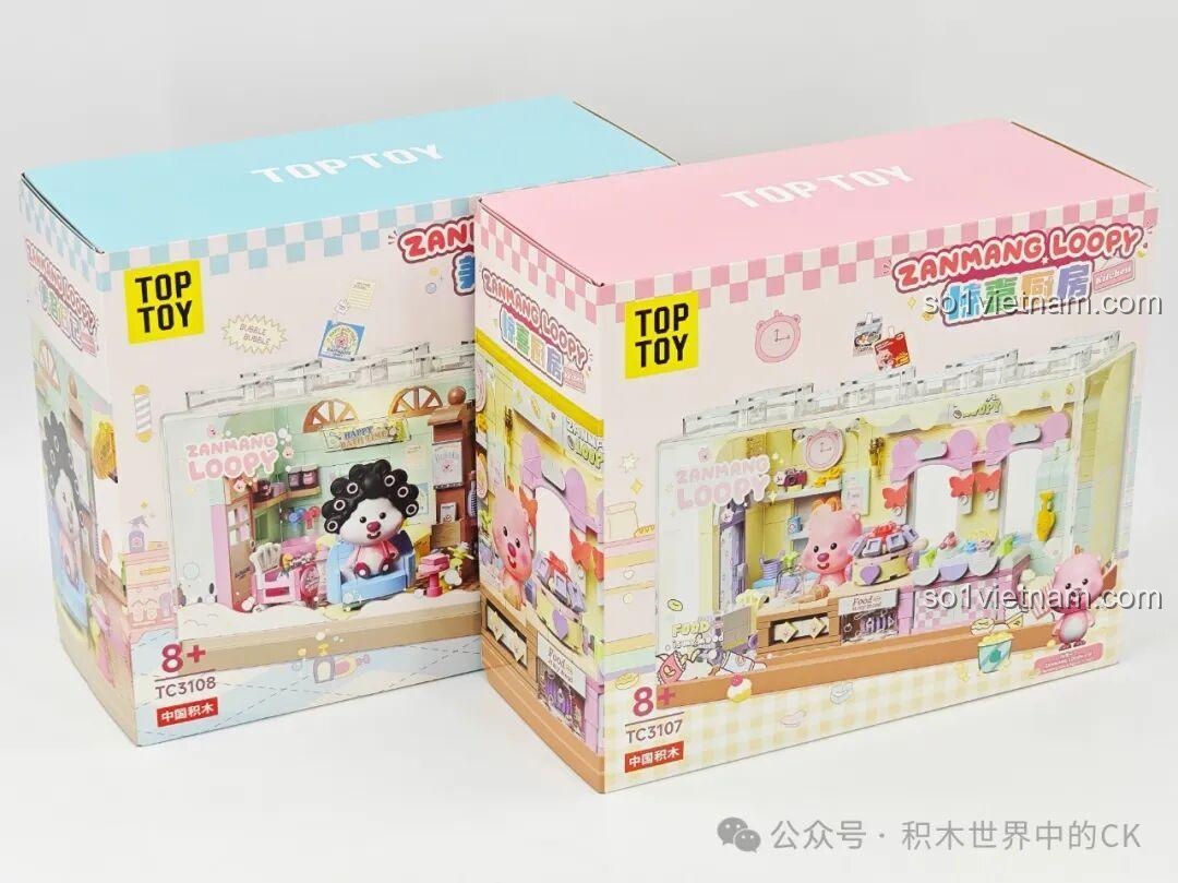 Review Bộ Lắp Ghép ZANMANG LOOPY: Cuộc Sống Ngọt Ngào