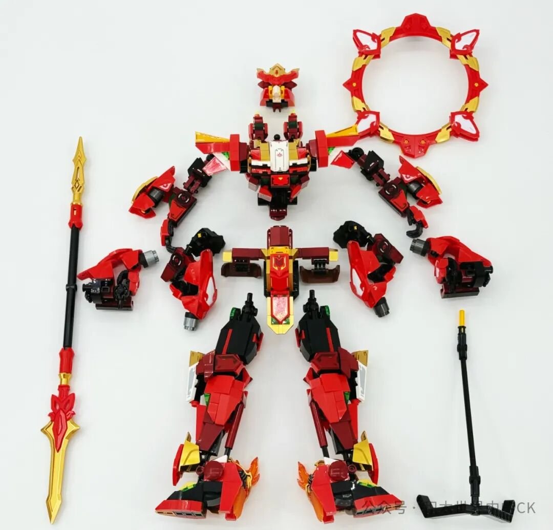 SEMBO 106002 Thánh Thần Nezha - mecha 1207 chi tiết - ảnh 15