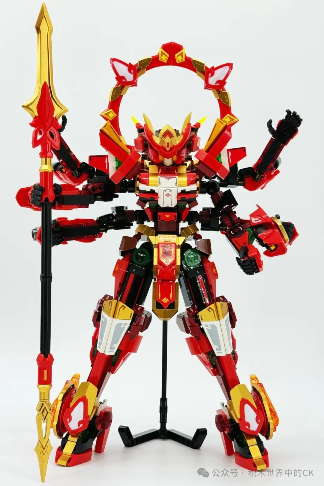 SEMBO 106002 Thánh Thần Nezha - mecha 1207 chi tiết - ảnh 16