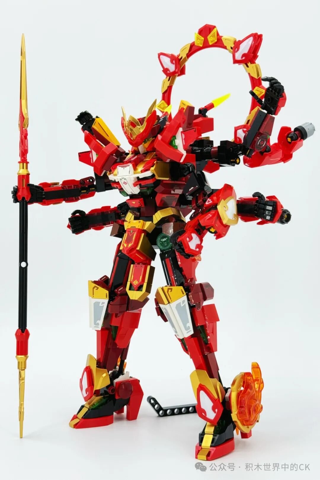 SEMBO 106002 Thánh Thần Nezha - mecha 1207 chi tiết - ảnh 17