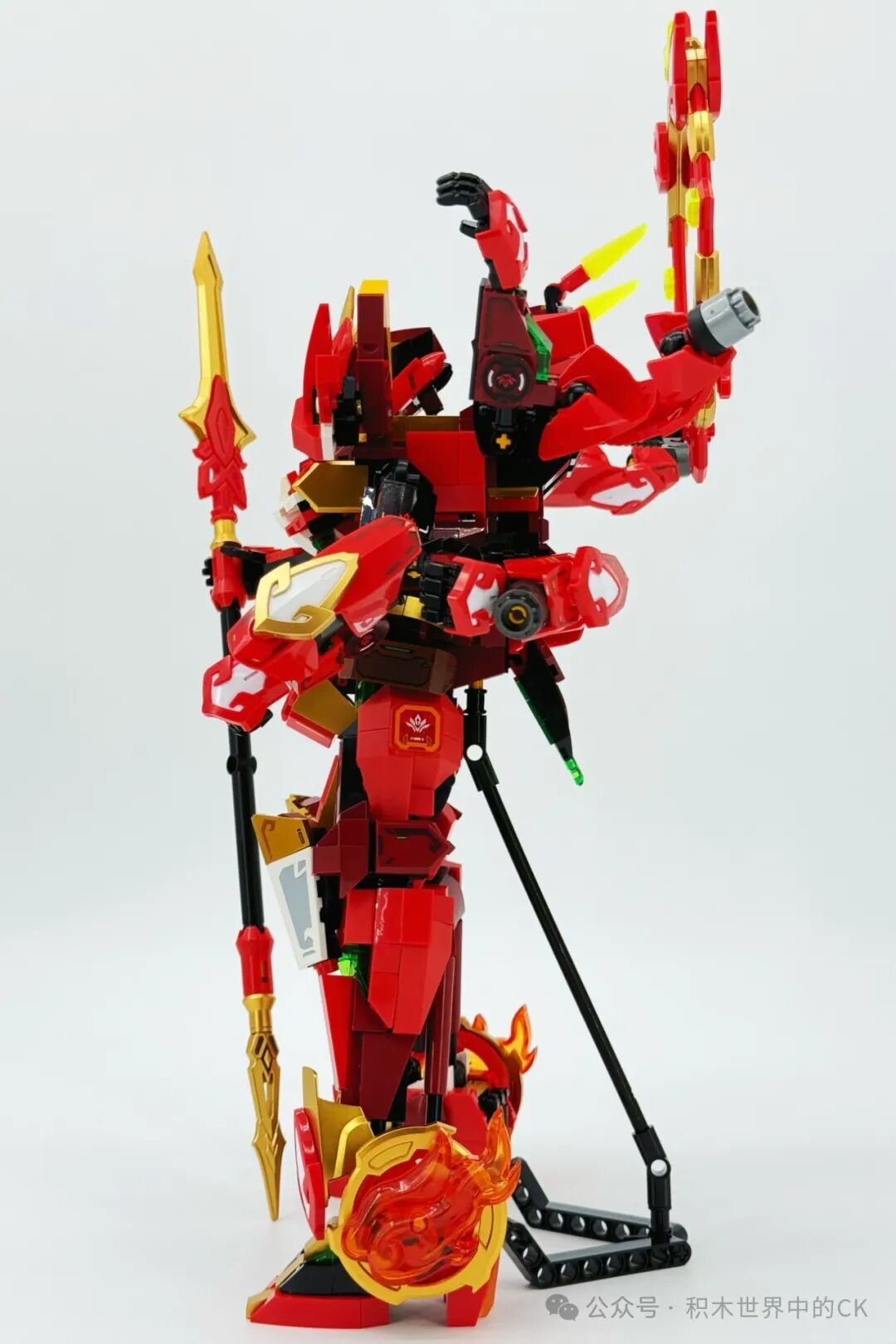 SEMBO 106002 Thánh Thần Nezha - mecha 1207 chi tiết - ảnh 18