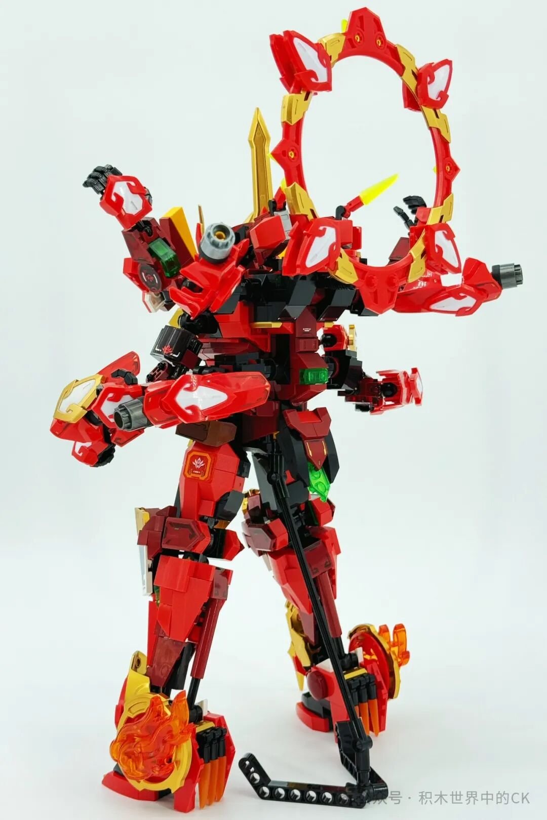 SEMBO 106002 Thánh Thần Nezha - mecha 1207 chi tiết - ảnh 19