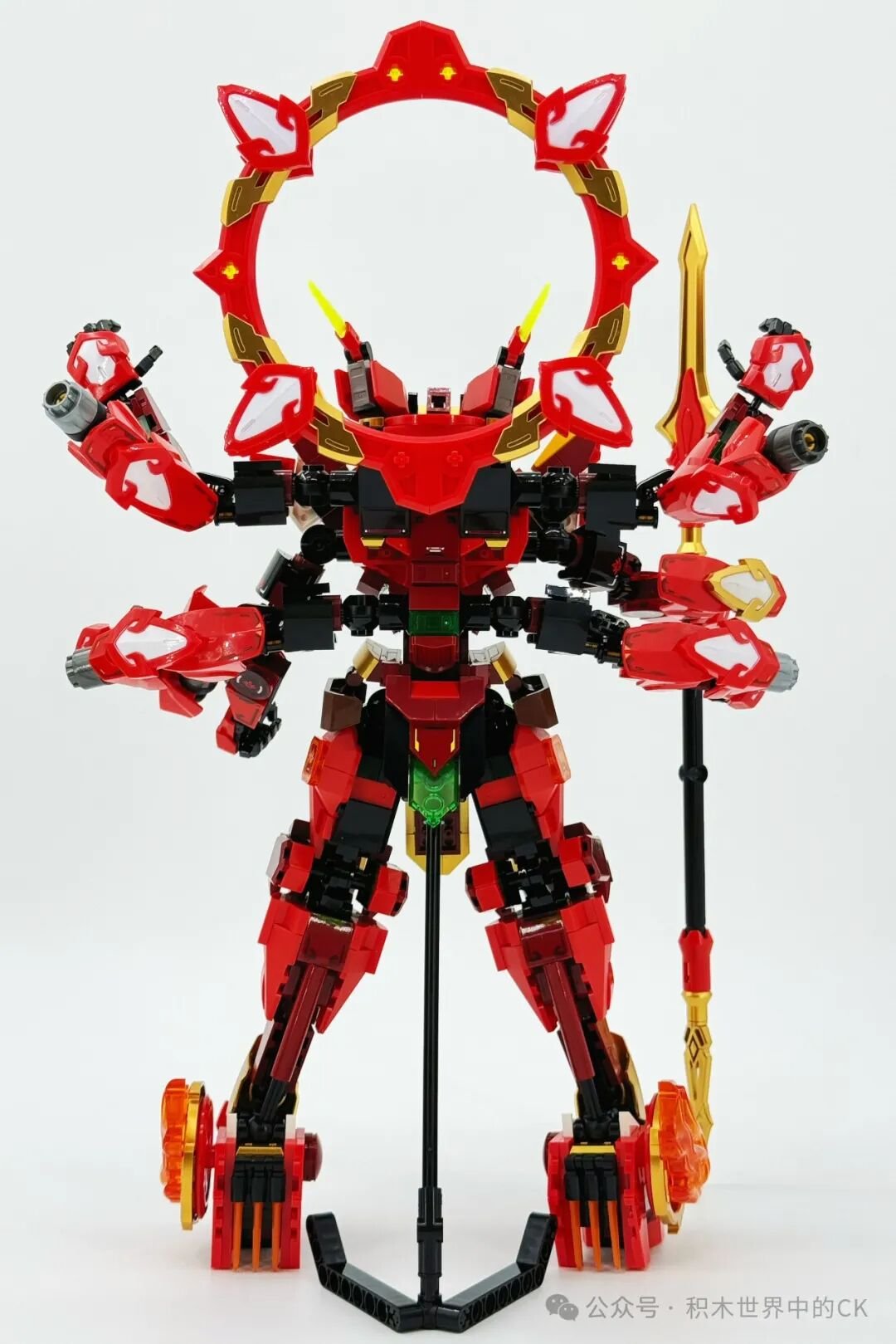 SEMBO 106002 Thánh Thần Nezha - mecha 1207 chi tiết - ảnh 20