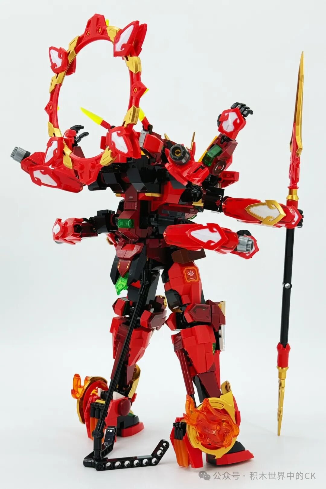 SEMBO 106002 Thánh Thần Nezha - mecha 1207 chi tiết - ảnh 21