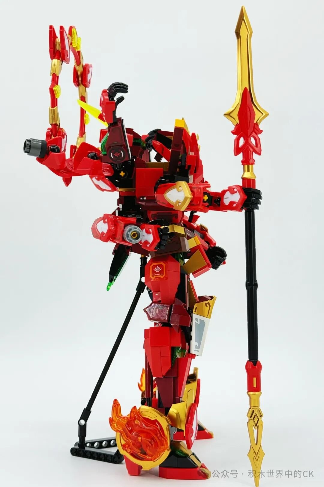 SEMBO 106002 Thánh Thần Nezha - mecha 1207 chi tiết - ảnh 22