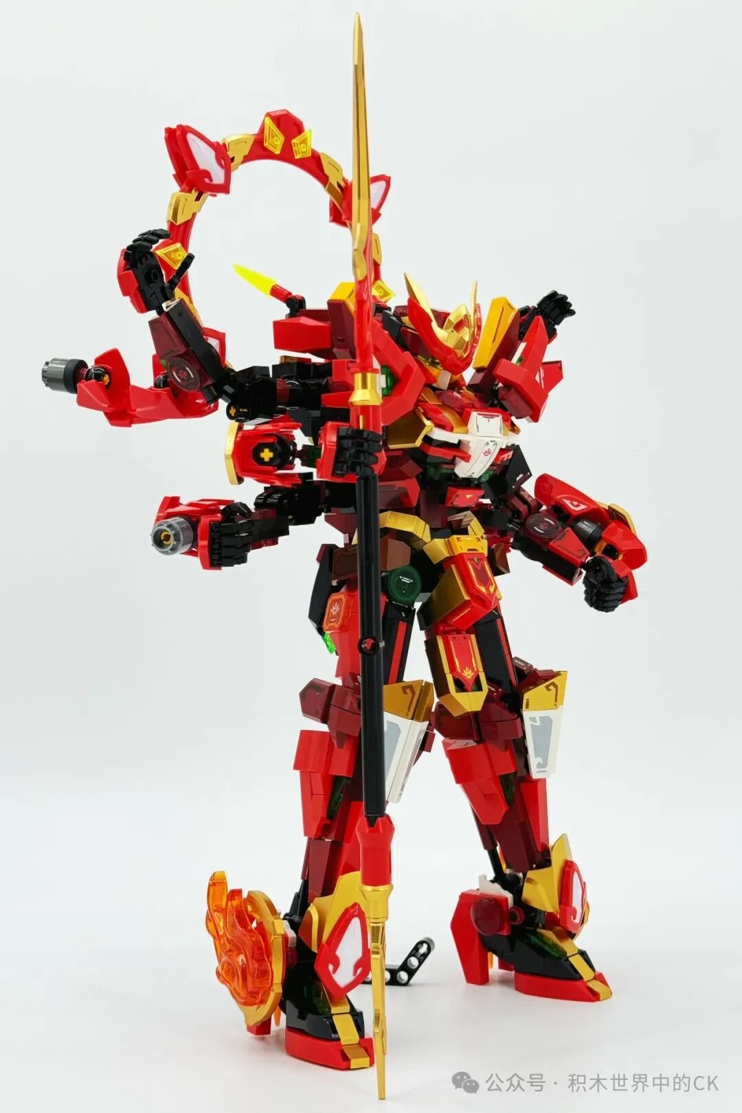 SEMBO 106002 Thánh Thần Nezha - mecha 1207 chi tiết - ảnh 23