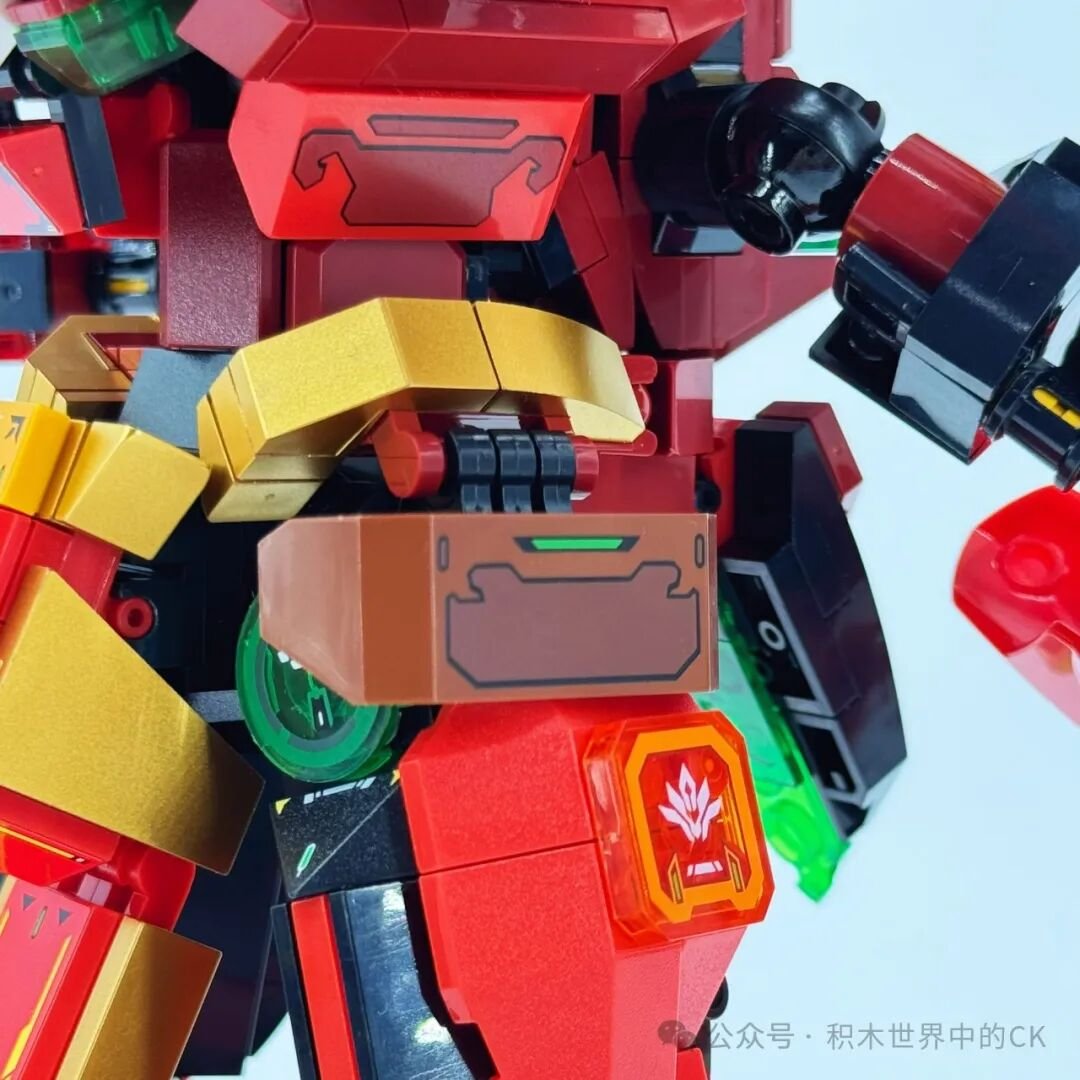 SEMBO 106002 Thánh Thần Nezha - mecha 1207 chi tiết - ảnh 31