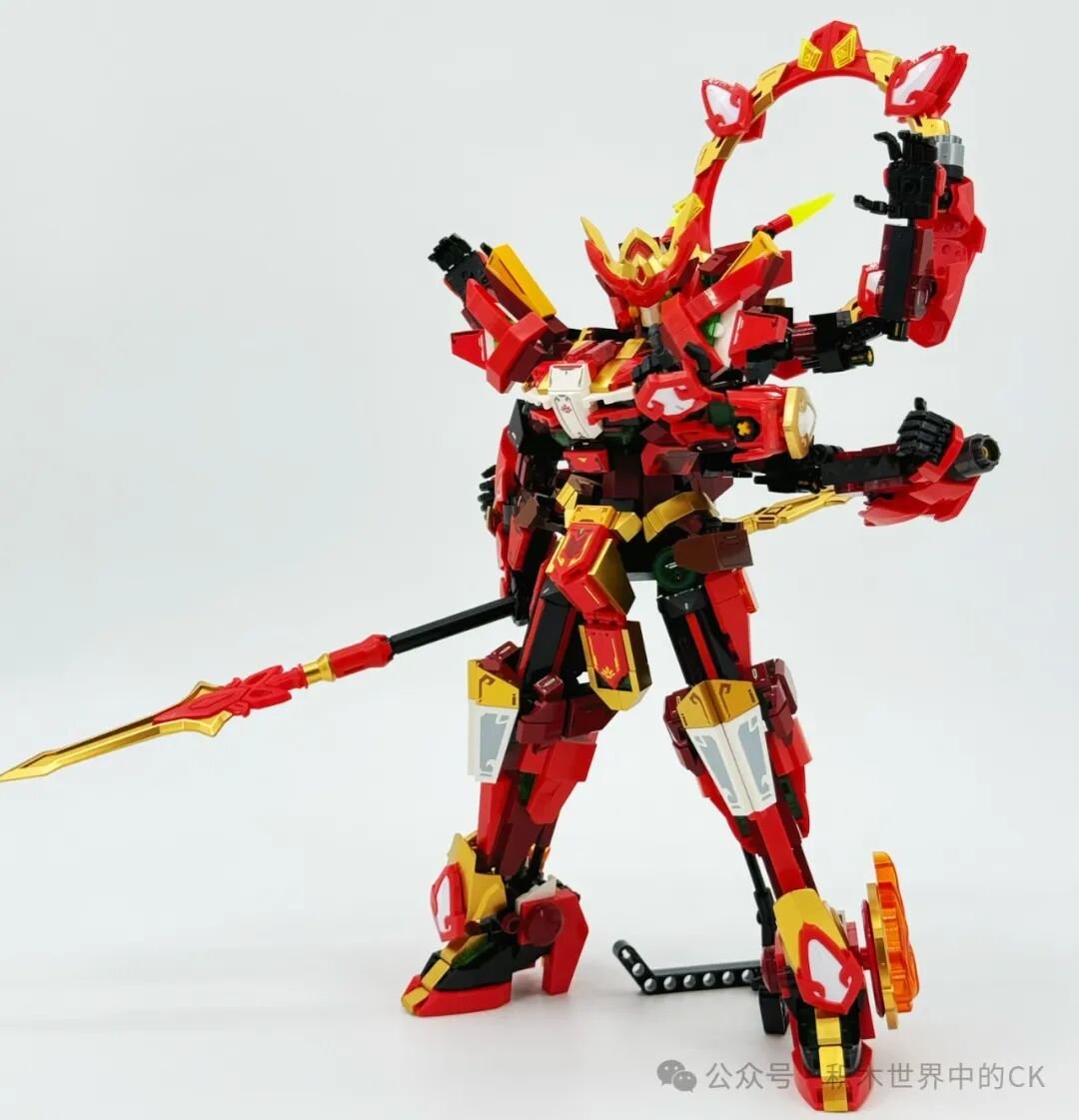 SEMBO 106002 Thánh Thần Nezha - mecha 1207 chi tiết - ảnh 46