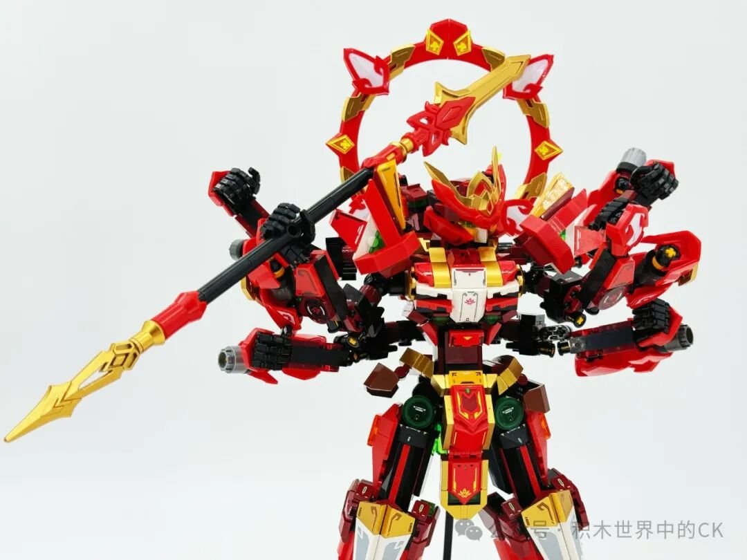 SEMBO 106002 Thánh Thần Nezha - mecha 1207 chi tiết - ảnh 47