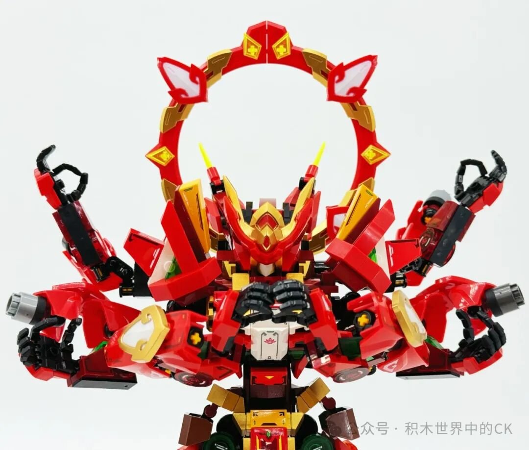 SEMBO 106002 Thánh Thần Nezha - mecha 1207 chi tiết - ảnh 48