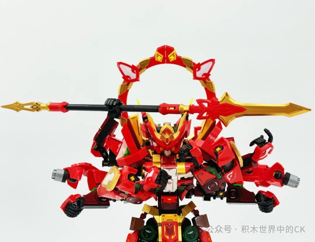 SEMBO 106002 Thánh Thần Nezha - mecha 1207 chi tiết - ảnh 49