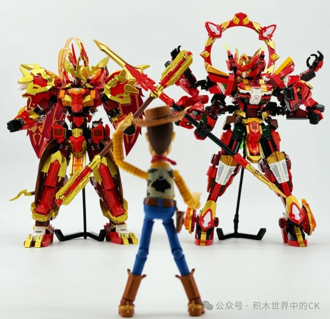SEMBO 106002 Thánh Thần Nezha - mecha 1207 chi tiết - ảnh 52