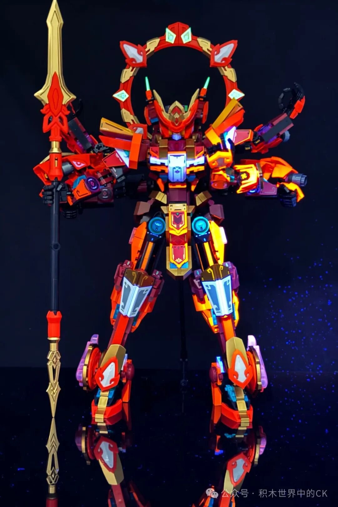 SEMBO 106002 Thánh Thần Nezha - mecha 1207 chi tiết - ảnh 53