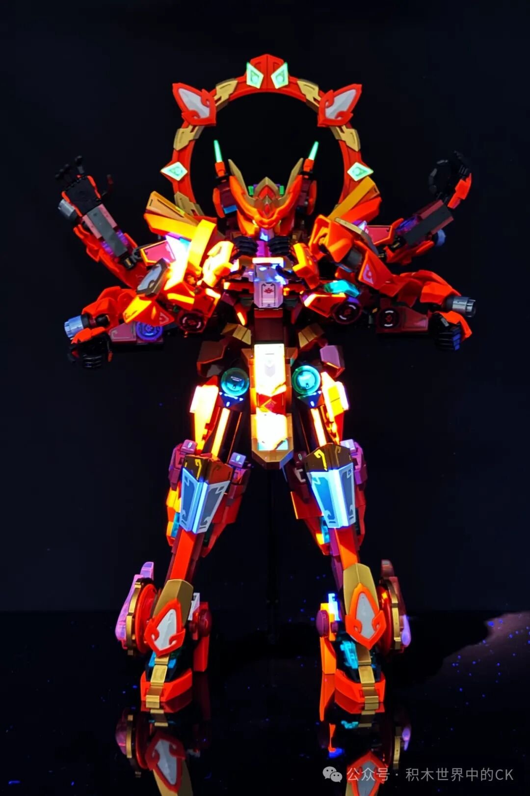 SEMBO 106002 Thánh Thần Nezha - mecha 1207 chi tiết - ảnh 54